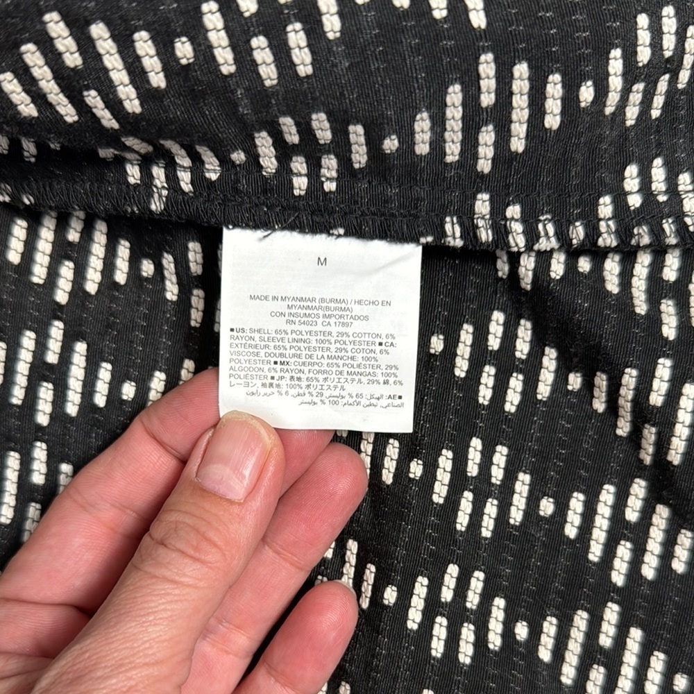 Old Navy print open front cardigan - Picture 5 of 7